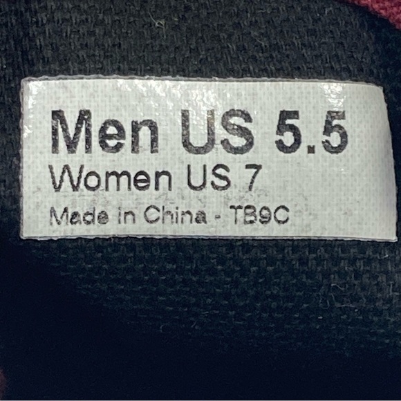 Vans Authentic Sneakers TB9C Canvas Shoes Port Royale Black Youth 5.5 Women 7 - Picture 9 of 9